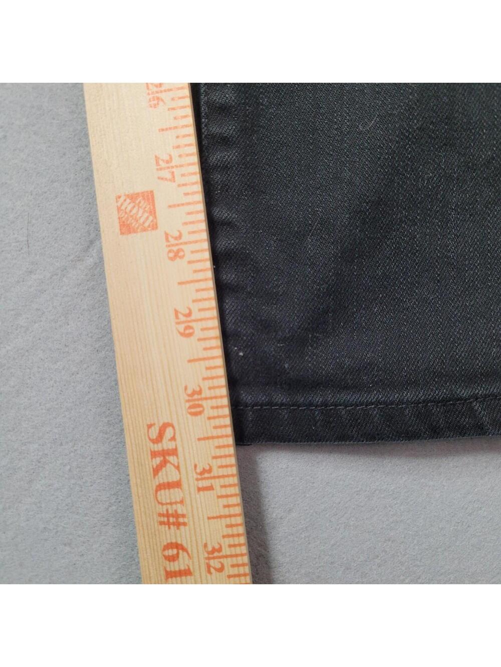 Ooh La La Couture Sasson Jeans Womens Sz 16 Black Straight Leg Hustle Ladies VTG - Picture 5 of 9